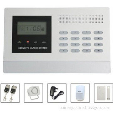 High Quality LCD Ultra-Thin GSM Home Alarm System